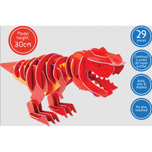 Giant 3D Puzzle - Terrific T. Rex 1